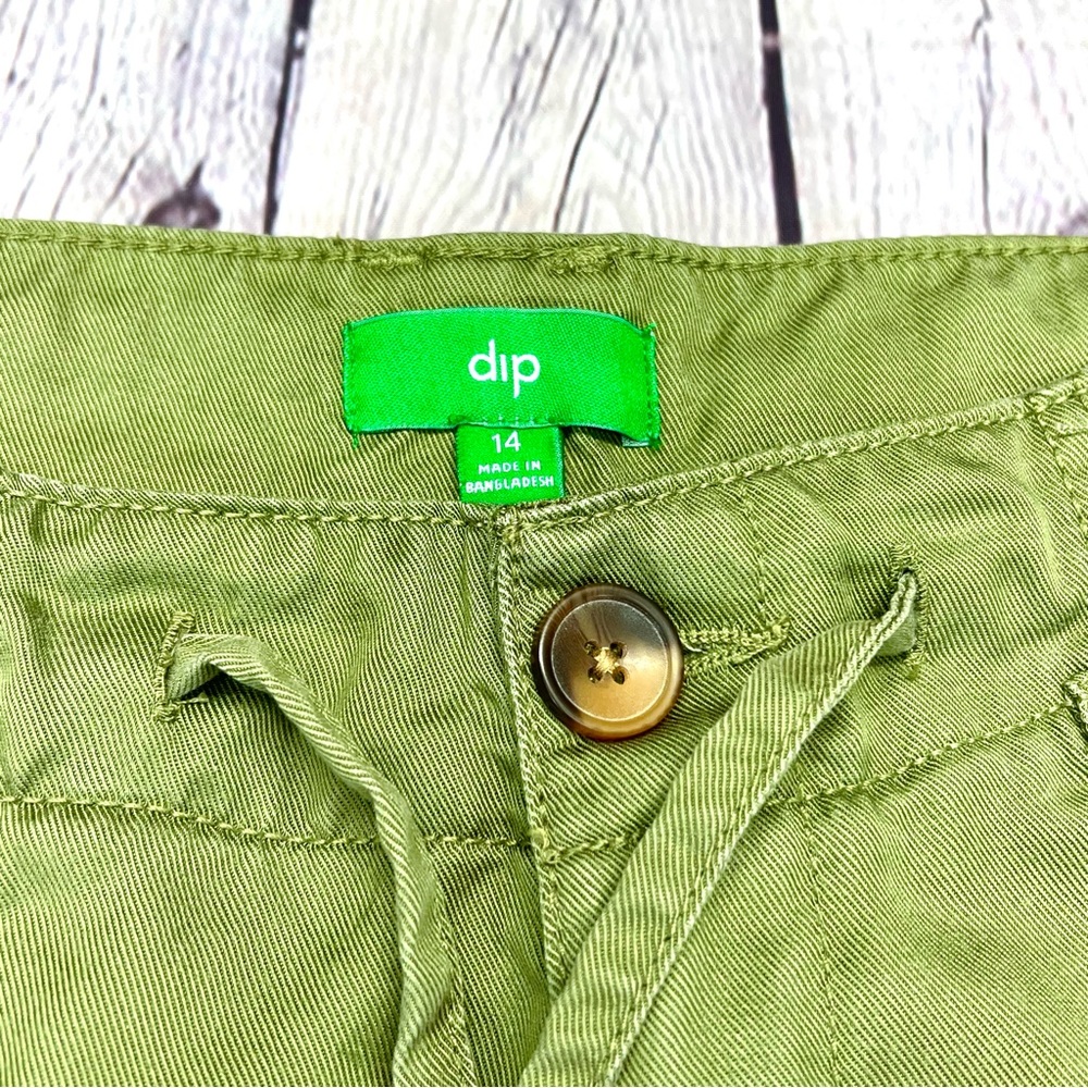 DIP Women’s Cargo, Drawstring Button/Zip Pants - Picture 8 of 9